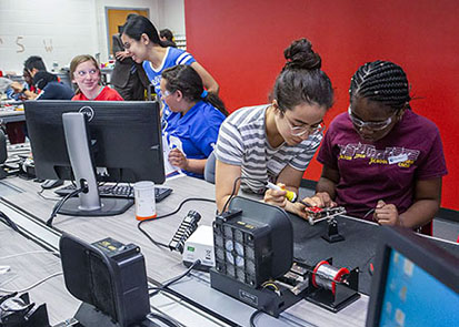 WISE program students