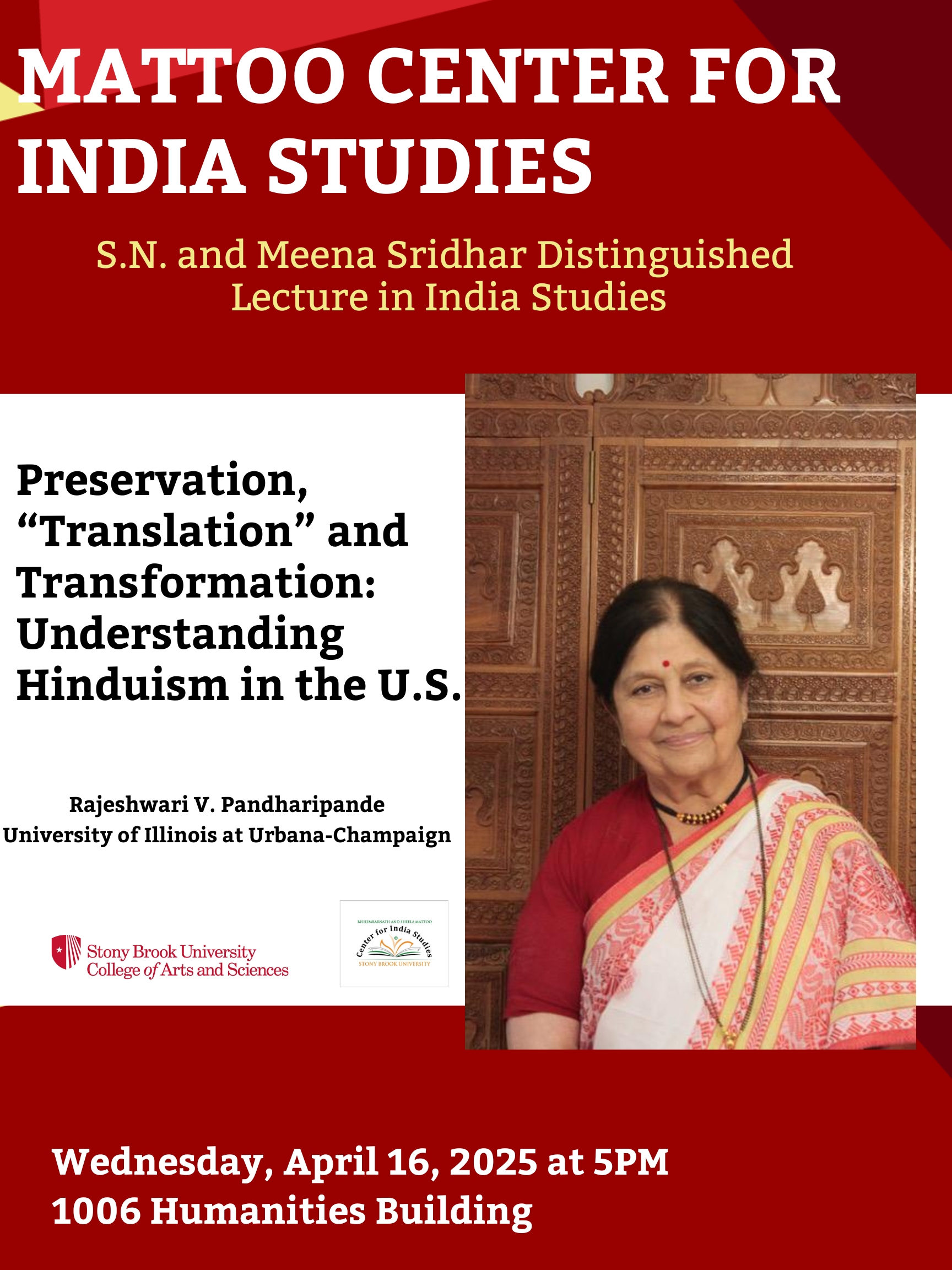 Pandharipande image forr Pandharipande event